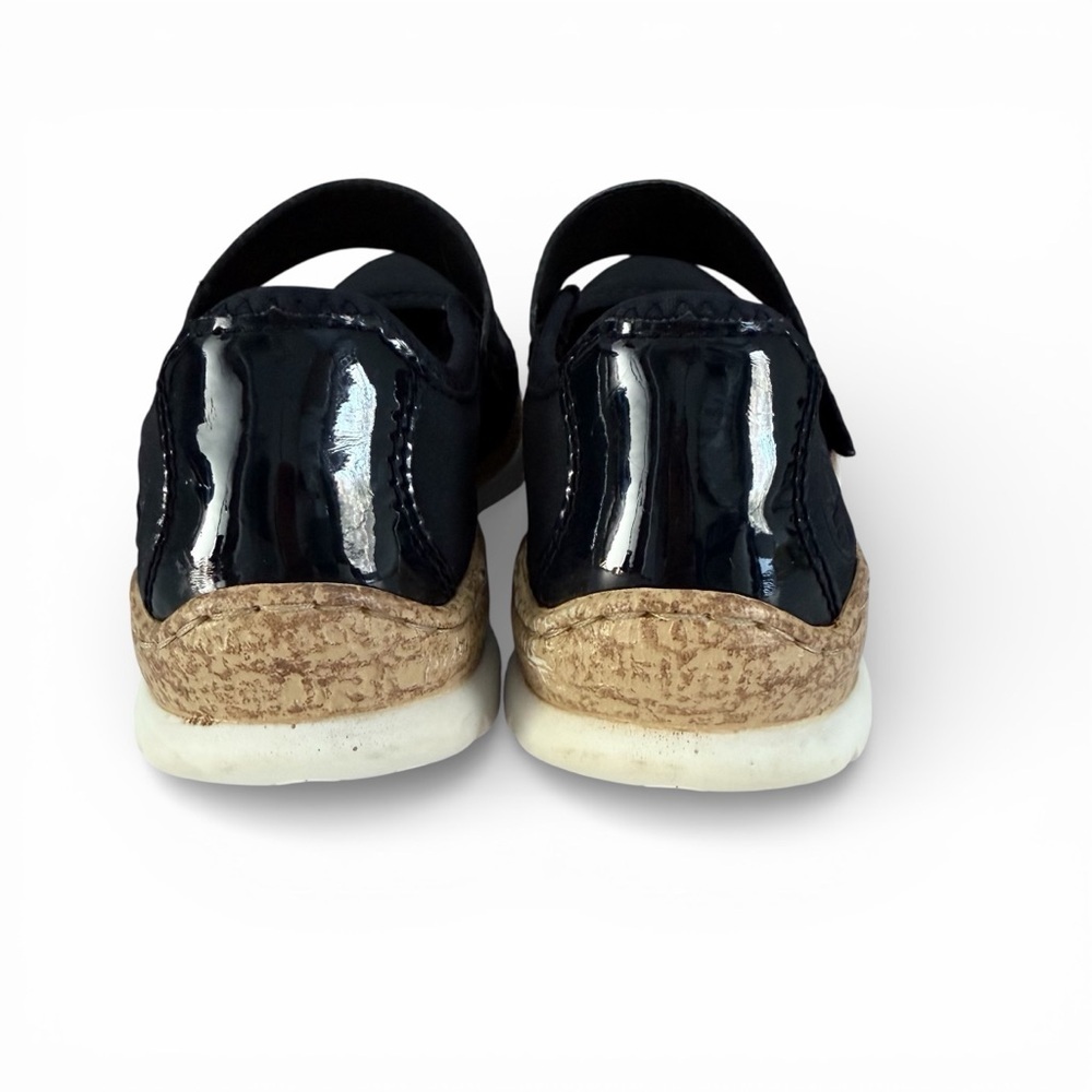 RIEKER navy blue mary jane comfort ballet flats 38 us 7 - Picture 6 of 11